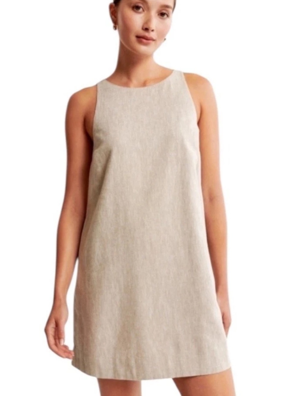 Abercrombie and fitch linen and cotton dress Womens plus size XXL tall
